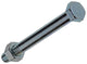 Mack 1017635 – Mechanikschraube + Mutter aus verzinktem Stahl 1 Stück M12 x 120 mm | 10 Stück