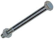 Mack 1017636 – Mechanikschraube + Mutter aus verzinktem Stahl 1 Stück M12 x 140 mm | 10 Stück - afbeelding 1
