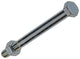 Mack 1017637 – Mechanikschraube + Mutter aus verzinktem Stahl 1 Stück M12 x 160 mm | 10 Stück