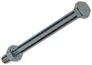 Mack 1017638 – Mechanikschraube + Mutter aus verzinktem Stahl 1 Stück M12 x 180 mm | 10 Stück - afbeelding 1