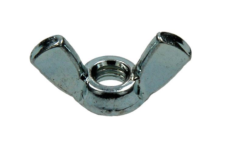 Mack 1017697 - Flügelmutter verzinkter Stahl 6 Stück m5 | 10 Stück