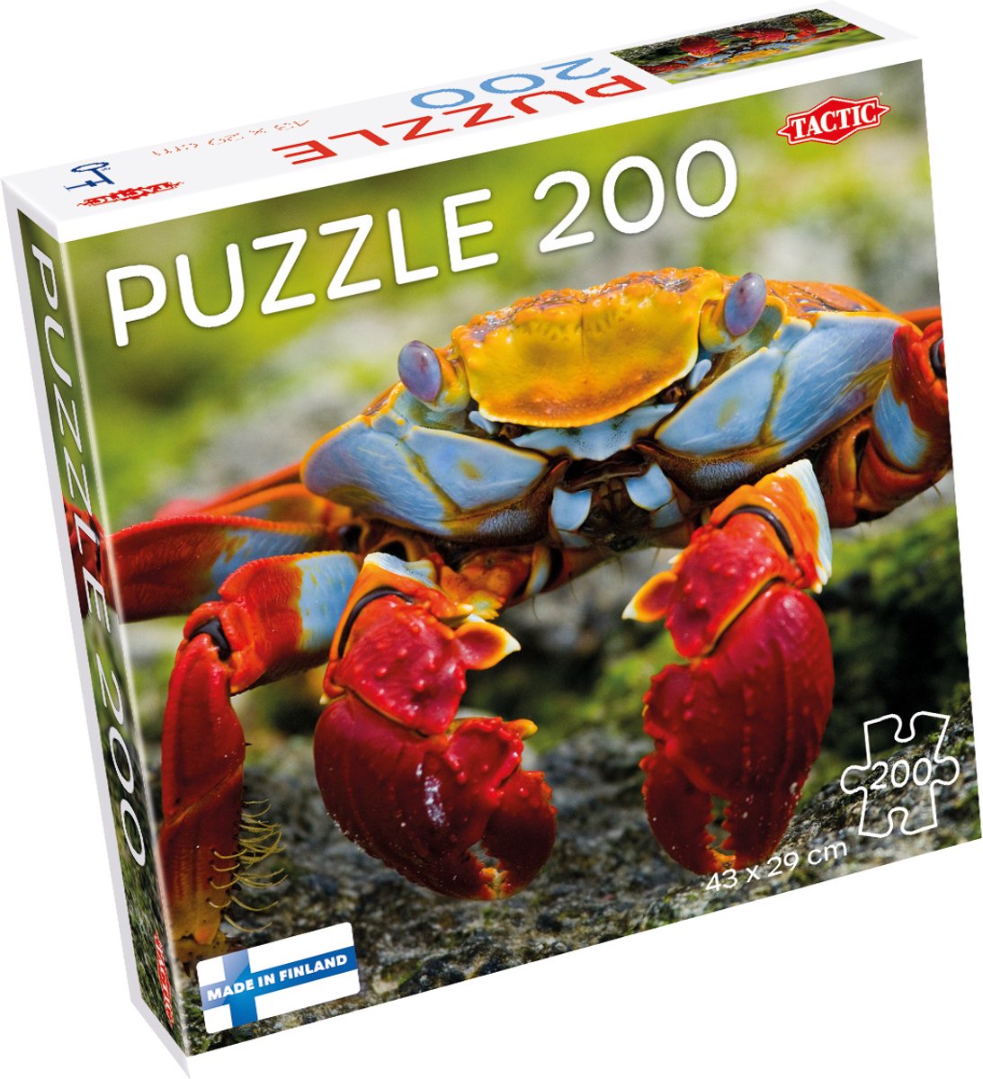 Taktisches Puzzle Buntes Krabben, 200st.