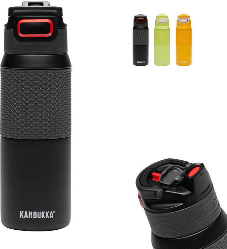 Kambukka Elton isolierte Wasserflasche 750 ml – Nightfall 3.0 mit 3-in-1-Deckel und einfacher Reinigung