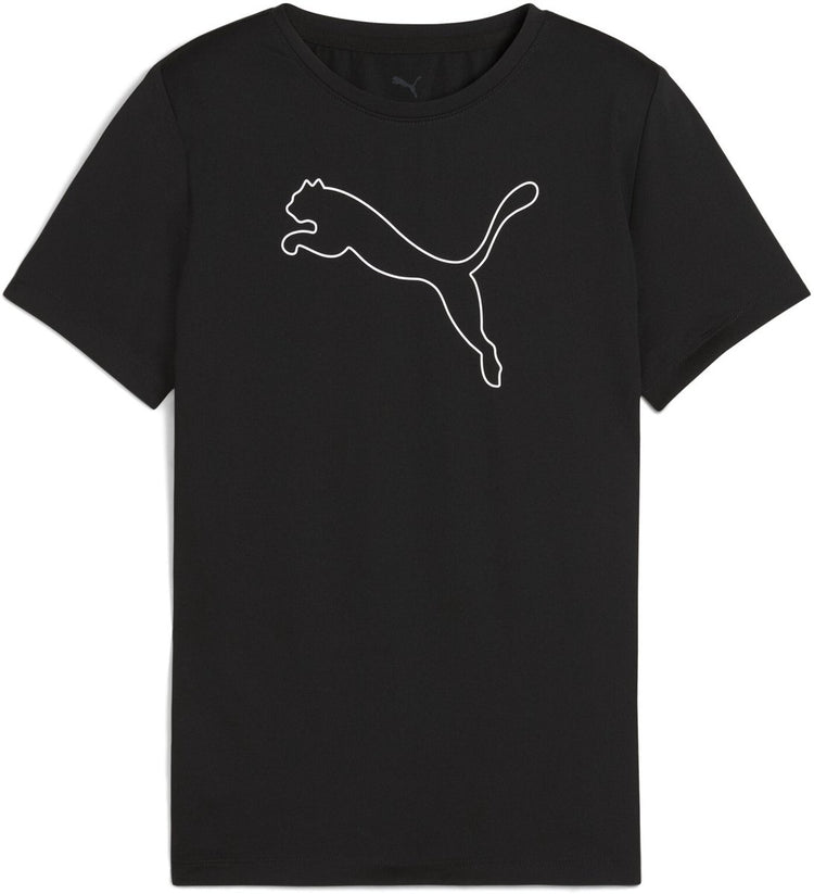 Puma Tad Ess Cat Logo Tee G Mädchen Sportshirt – Schwarz