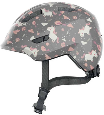 Abus Helm Smiley 3.0 grauer Hgoudse M 50-55 cm