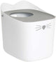 Catit Cat It Top-Entry-Katzentoilette – moderne Toplader-Katzentoilette mit kriechsicherem Deckel und nahtlosem Design – 52 x 41 x 47,5 cm
