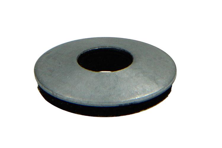 Mack 1017761 - Dichtring Gummi verzinkt 15 Stück 6,5 x 16 mm | 10 Stück