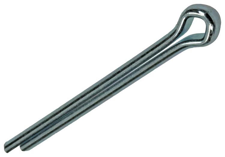 Mack 1017767 - Splint verzinkter Stahl 8 Stück 4,0 x 50 mm | 10 Stück