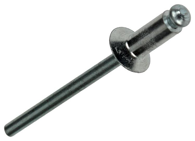 Mack 1020298 - 33 Blindklammern Aluminium 4,0x10mm | 5 Stück