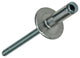 Mack 1020309 – 11 Blindklammern, Aluminium, breiter Kopf, 4,8 x 14 mm | 5 Stück