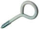 Mack 1017788 - Schrauböse Stahl weiß 2 Stück 6,0 x 50 mm | 5 Stück