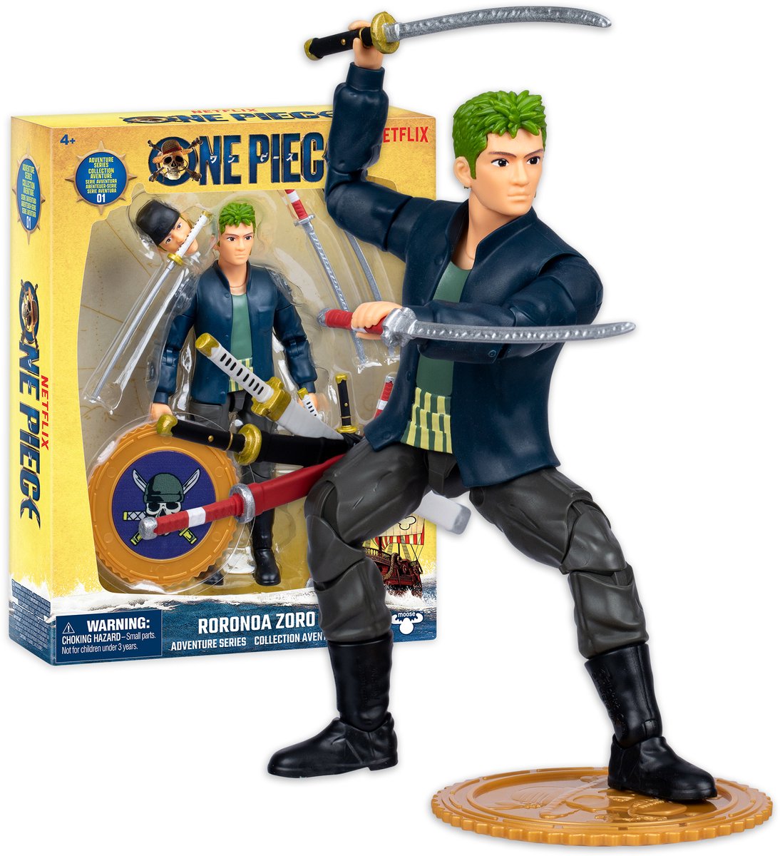 Moose Toys One Piece Actionfigur Zoro