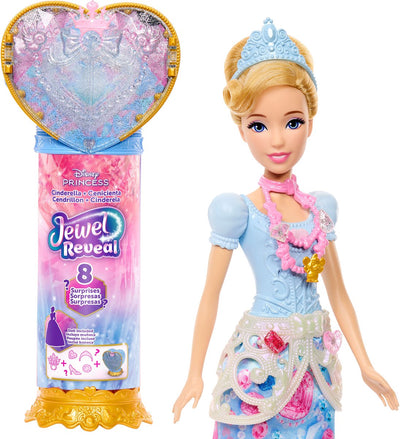 Mattel Disney Princess Jewel Reveal Cinderella – Modepuppe