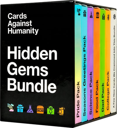 Spielkarten gegen Humanity Hidden Gems Bündel