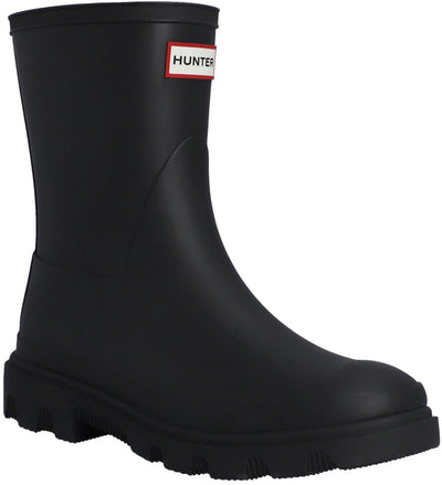 Hunter Downpour Short Boot Unisex-Regenstiefel – Schwarz