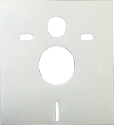 Plieger-Isoliermatte für wandhängendes WC-Bidet mit Stützbuchsen