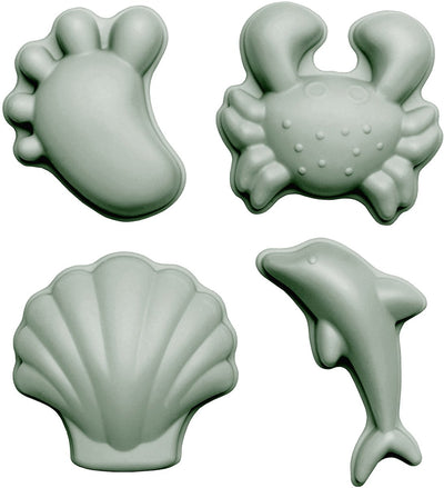 Scrunch-Sandformen – grün – faltbar – recycelbar