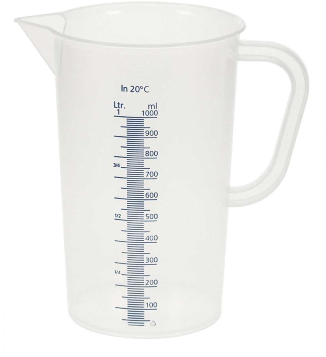 Vitlab Messbecher 500 ml – klar und langlebig