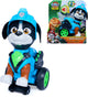Paw Patrol – Der Dino-Film – Rippin Rescue Rex, 20,3 cm große Rückzugs-Actionfigur mit Sound und aktivierten Stunts