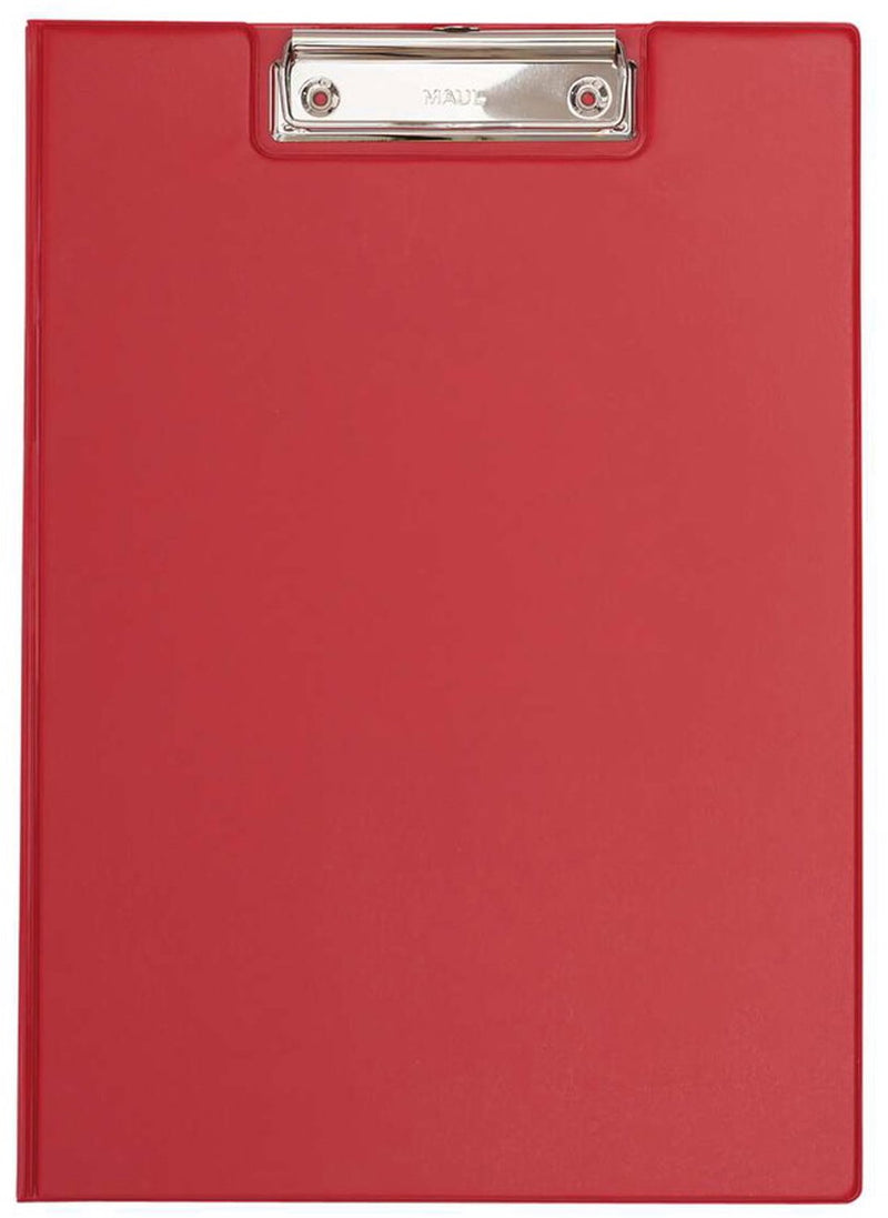 Maul Klemmbrettmappe A4 stehend aus PVC mit roter Stiftschlaufe