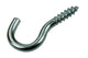 Mack 1017796 - Schraubhaken Stahl verzinkt 15 Stück 3,0 x 12 mm | 10 Stück