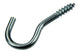 Mack 1017797 - Schraubhaken verzinkter Stahl 10 Stück 3,5 x 20 mm | 10 Stück