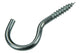 Mack 1017800 - Schraubhaken aus verzinktem Stahl 6 Stück 4,5 x 30 mm | 10 Stück