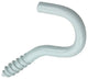 Mack 1017805 - Schraubhaken Stahl weiß 10 Stück 2,5 x 12 mm | 10 Stück