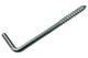 Mack 1017823 – Daumenschraube aus verzinktem Stahl, 4 Stück, 5,0 x 80 mm | 5 Stück