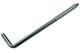 Mack 1017824 - Daumenschraube verzinkter Stahl 3 Stück 6,0 x 100 mm | 5 Stück