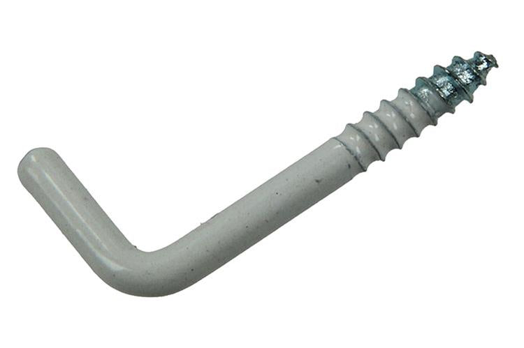 Mack 1017826 - Rändelschraube Stahl weiß 6 Stück 3,0 x 30 mm | 10 Stück