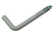 Mack 1017826 - Rändelschraube Stahl weiß 6 Stück 3,0 x 30 mm | 10 Stück