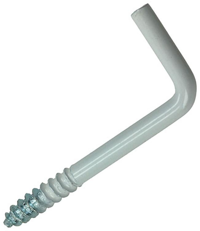 Mack 1017828 - Rändelschraube Stahl weiß 3 Stück 4,0 x 50 mm | 10 Stück