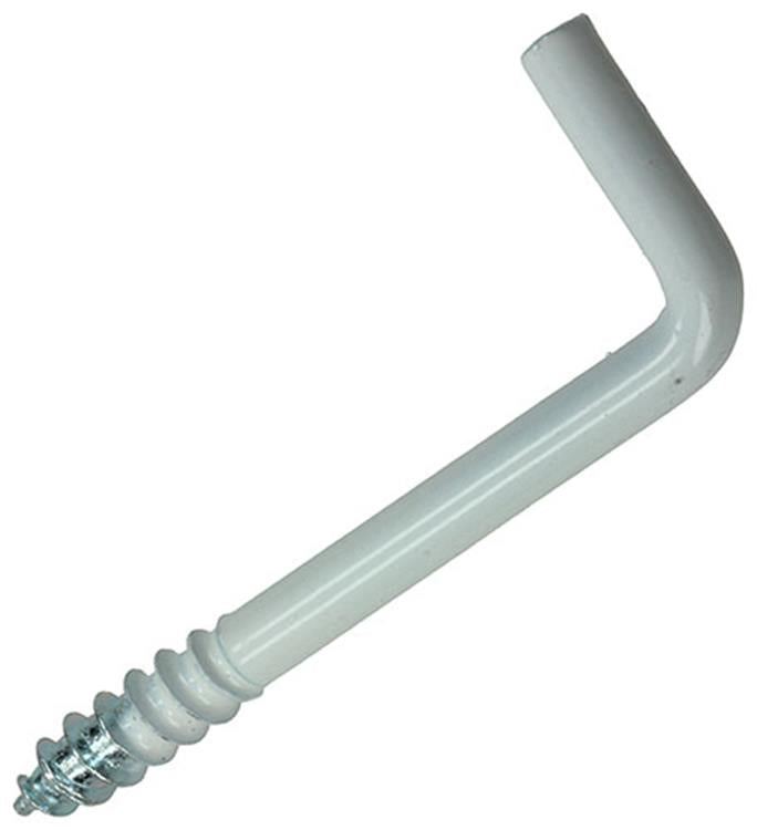 Mack 1017829 - Rändelschraube Stahl weiß 3 Stück 4,5 x 60 mm | 10 Stück