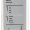 Mack 1017837 - Spitzendaumen verzinkter Stahl 22 Stück 2,5 x 20 mm | 10 Stück