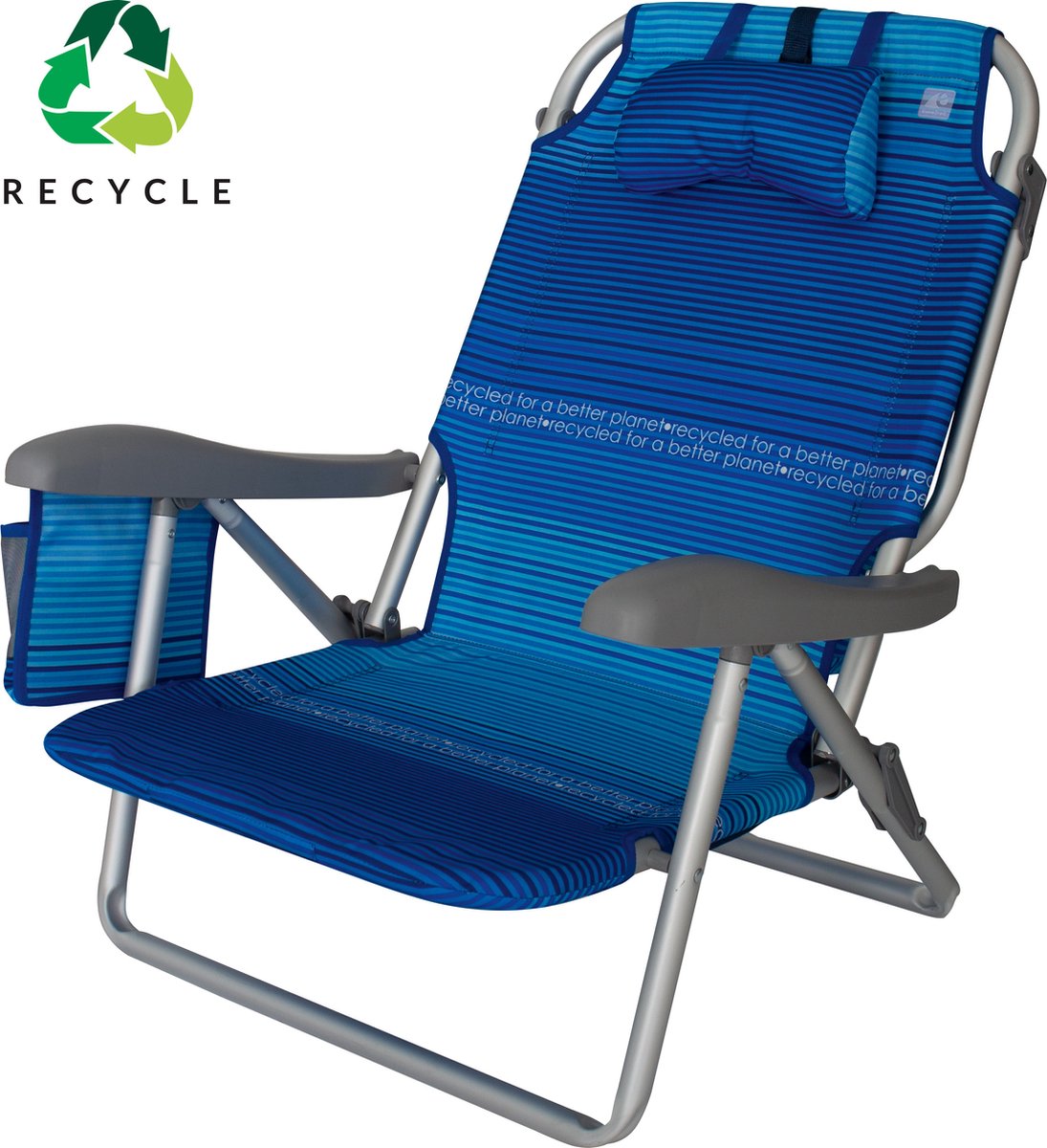 Eurotrail Perez Beach recycelt – Strandkorb – Königsblau