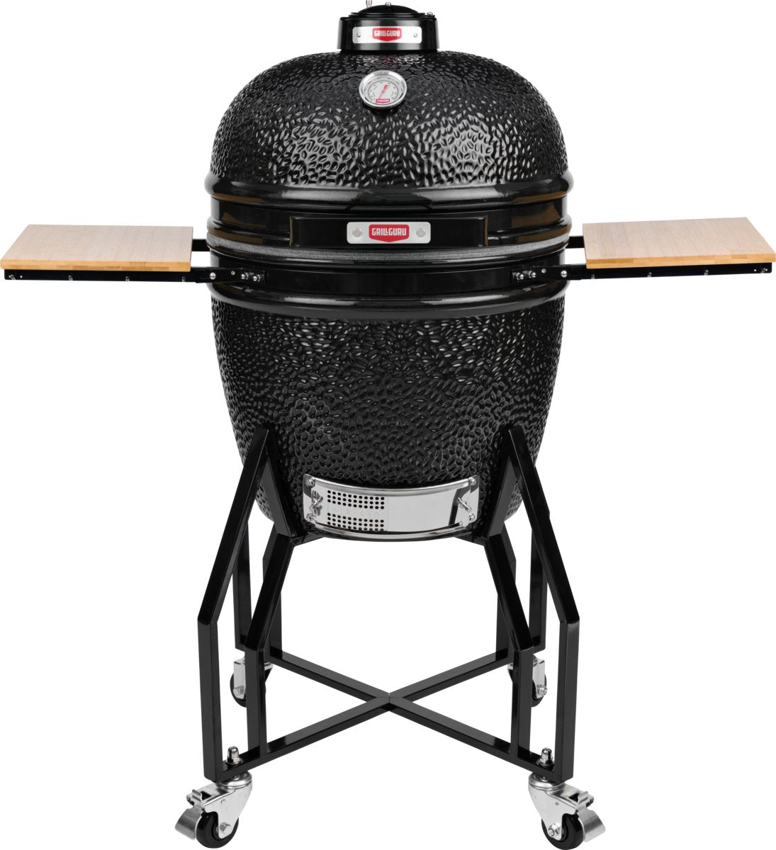 Grill Guru Kamado Grilleinstieg groß ø47 cm ø18,5 Zoll – schwarz