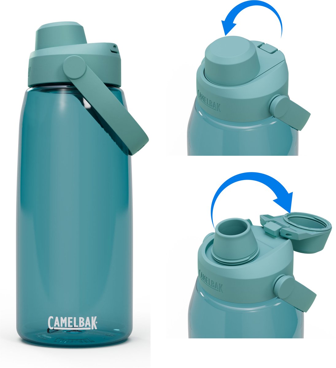 Camelbak Thrive Chug - Trinkflasche - 1 l Türkis (Cove)