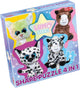 Tactic Lumo Stars Katzen und Fohlen – Puzzle – 4x6 Teile – niedliche Tierillustrationen – schlankes und beruhigendes Design – hochwertige skandinavische Qualität