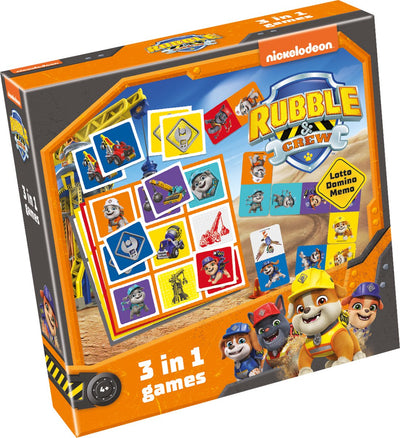 Selecta Paw Patrol Tanble Crew 3in1 Memo Lotto Domino
