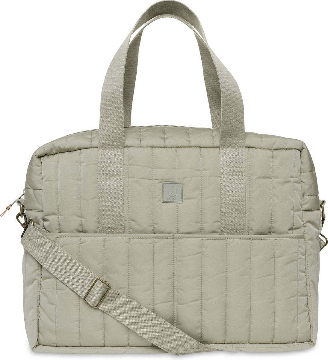 Jollein Babywickeltasche – Puffmoos – Olivgrün