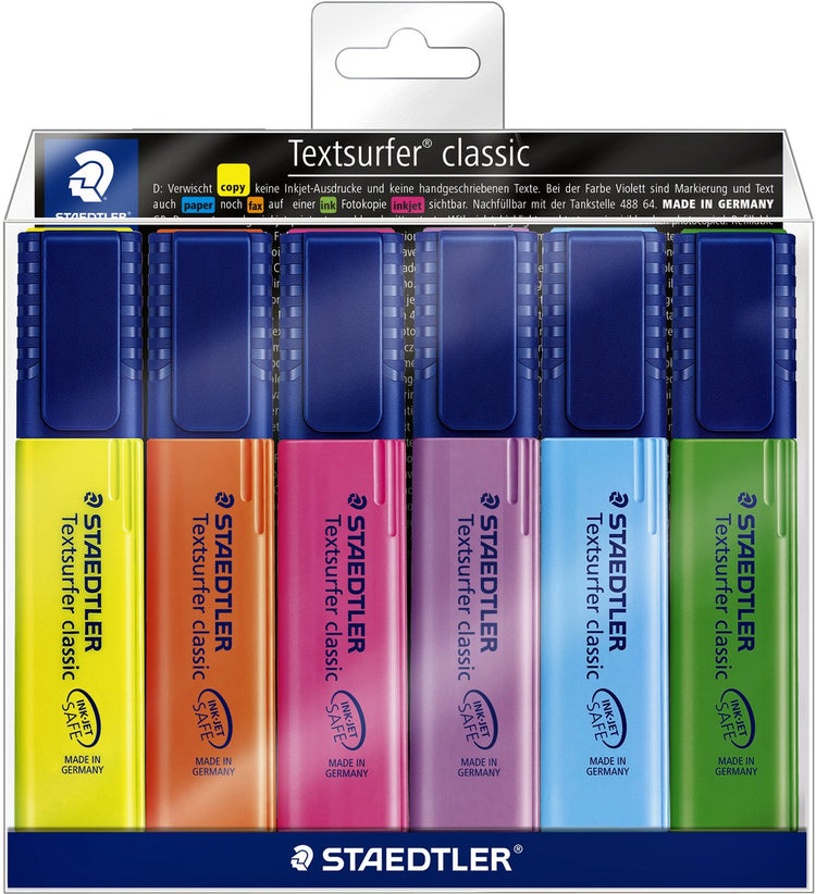Staedtler textsurfer klassischer Textmarker - 6er-Set