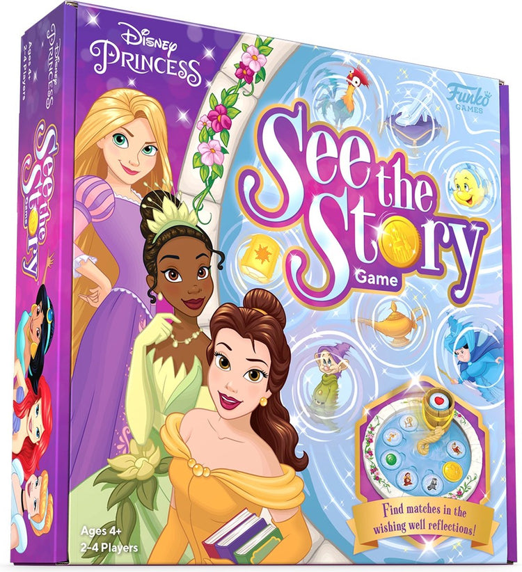 Funko Kinderspiel: Disney Princess – Sehen Sie sich die Geschichte an