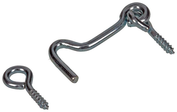 Mack 1017846 – Windhaken aus verzinktem Stahl, 2 Stück, 3,0 x 40 mm | 10 Stück