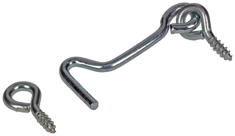 Mack 1017847 – Windhaken aus verzinktem Stahl, 2 Stück, 3,0 x 50 mm | 10 Stück