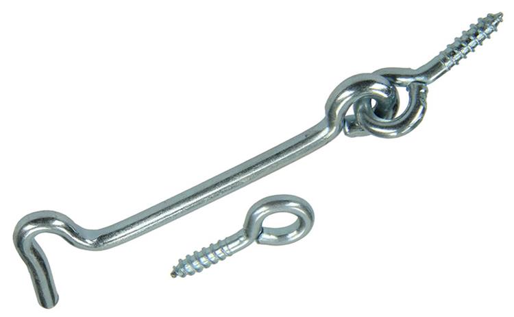 Mack 1017849 – Windhaken aus verzinktem Stahl, 2 Stück, 4,0 x 80 mm | 5 Stück