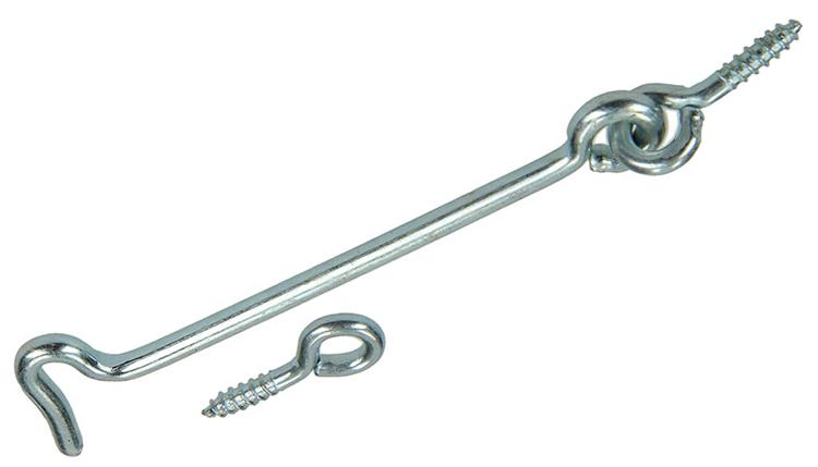 Mack 1017850 – Windhaken aus verzinktem Stahl, 2 Stück, 4,5 x 100 mm | 5 Stück