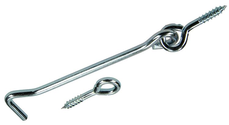 Mack 1017851 – Windhaken aus verzinktem Stahl, 2 Stück, 5,0 x 125 mm | 5 Stück