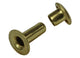 Mack 1019715 - Niete Messing 10 Stück 3,3 x 9,0 mm | 10 Stück