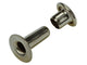 Mack 1019722 – Niete aus vernickeltem Messing, 10 Stück, 3,3 x 9,0 mm | 10 Stück